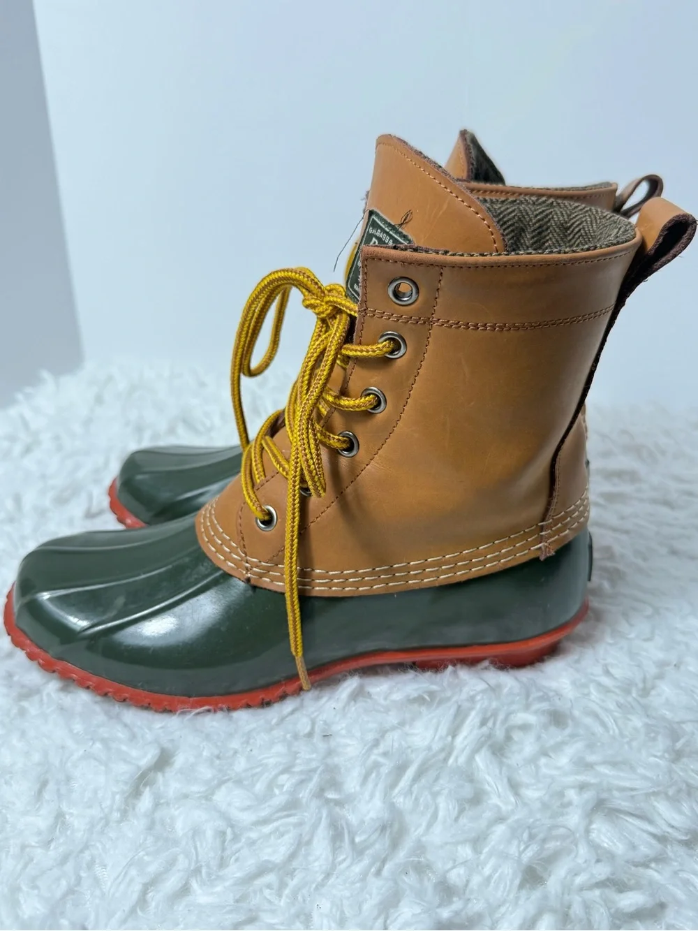 G.H. Bass Harlequin F16 Waterproof Duck Boots | Women’s Size 7M